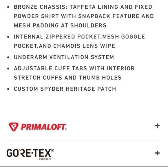 Spyder Captivate GTX Infinitum women’s ski jacket. Size 8 Black, red and white. - Picture 7 of 7